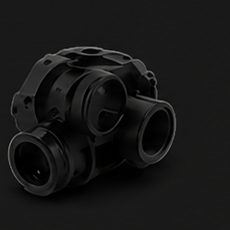 3D basılmış kablo kanalı ve rakor