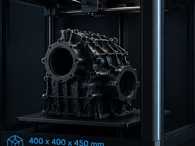 Büyük hacimli endüstriyel 3D yazıcı